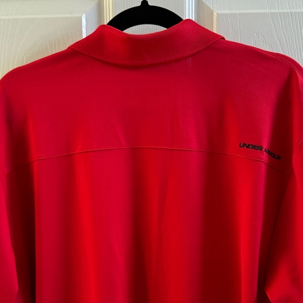 Under Armour Classic Red Polo Shirt - Picture 6 of 6